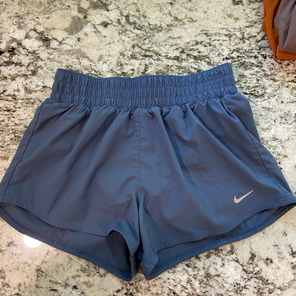 Nike Blue Athletic Shorts Lightweight Performance